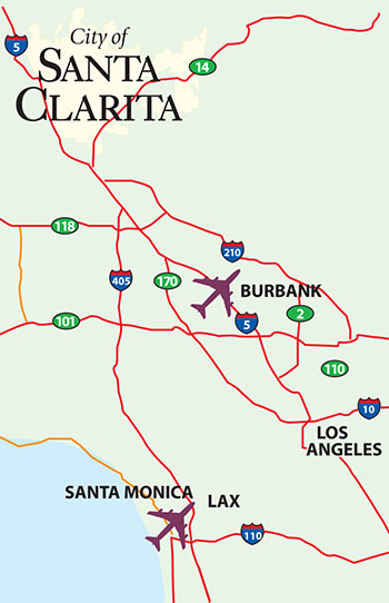 santa clarita california map Your Official Guide To Santa Clarita Southern California Travel santa clarita california map