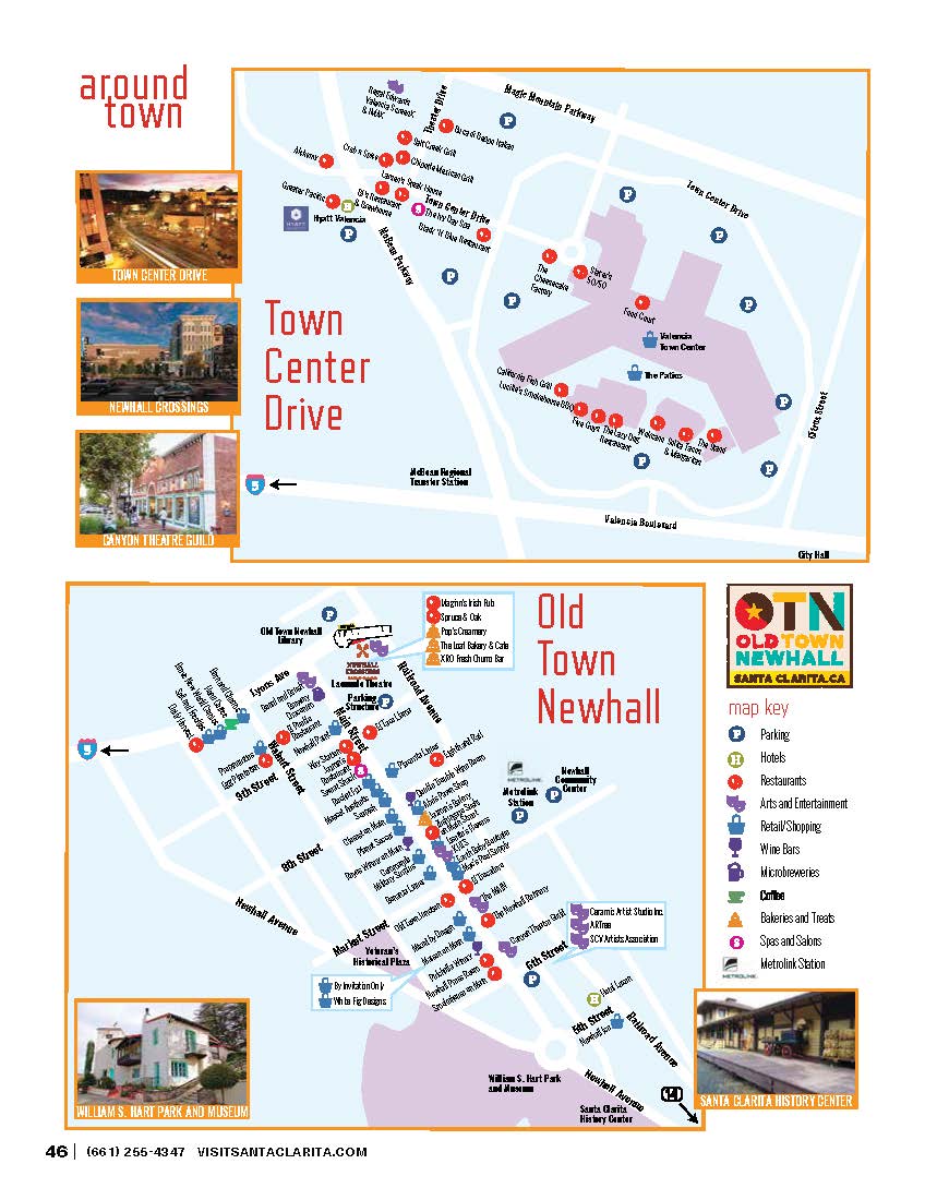 Proximity Maps - Visit Santa Clarita