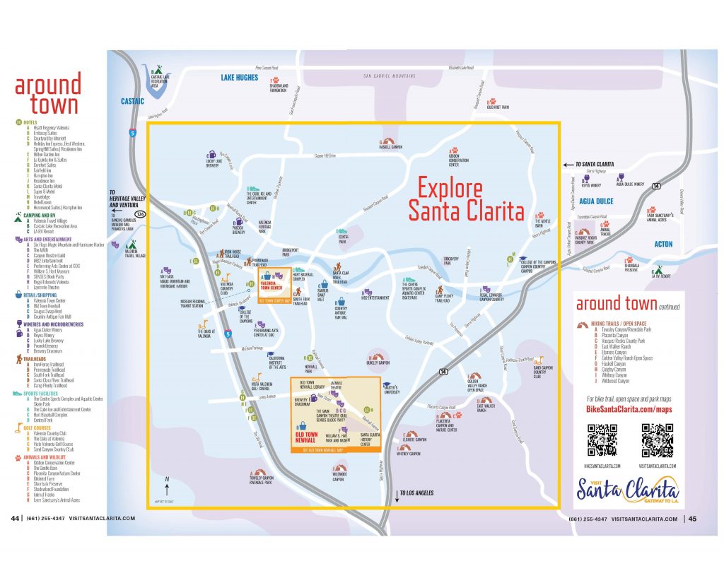 Proximity Maps - Visit Santa Clarita